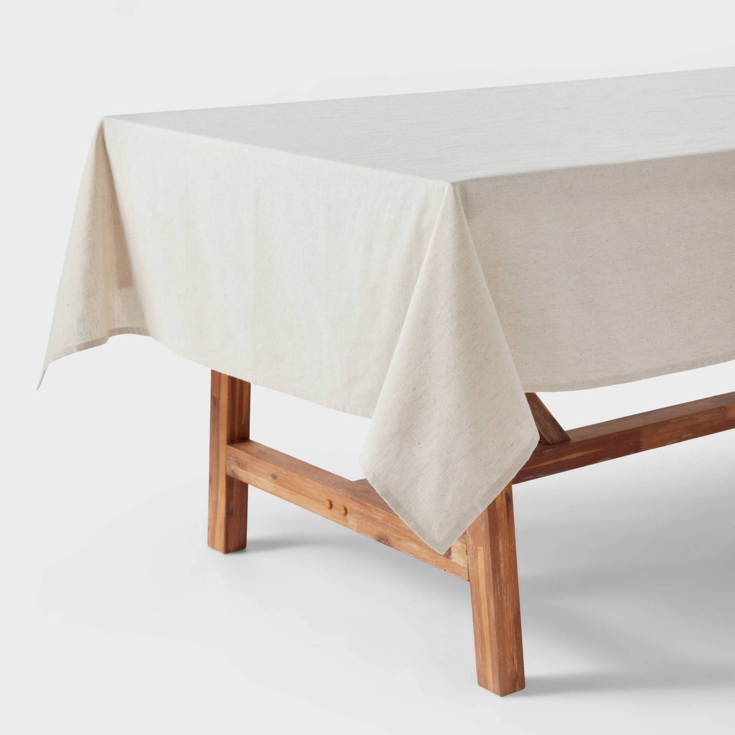 84 x 60 Cotton and Linen Blend Tablecloth - Threshold