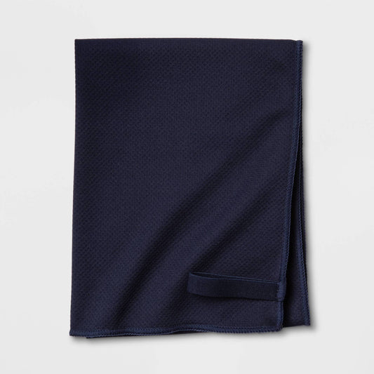 All in Motion Cooling Navy Blue Towel | Target