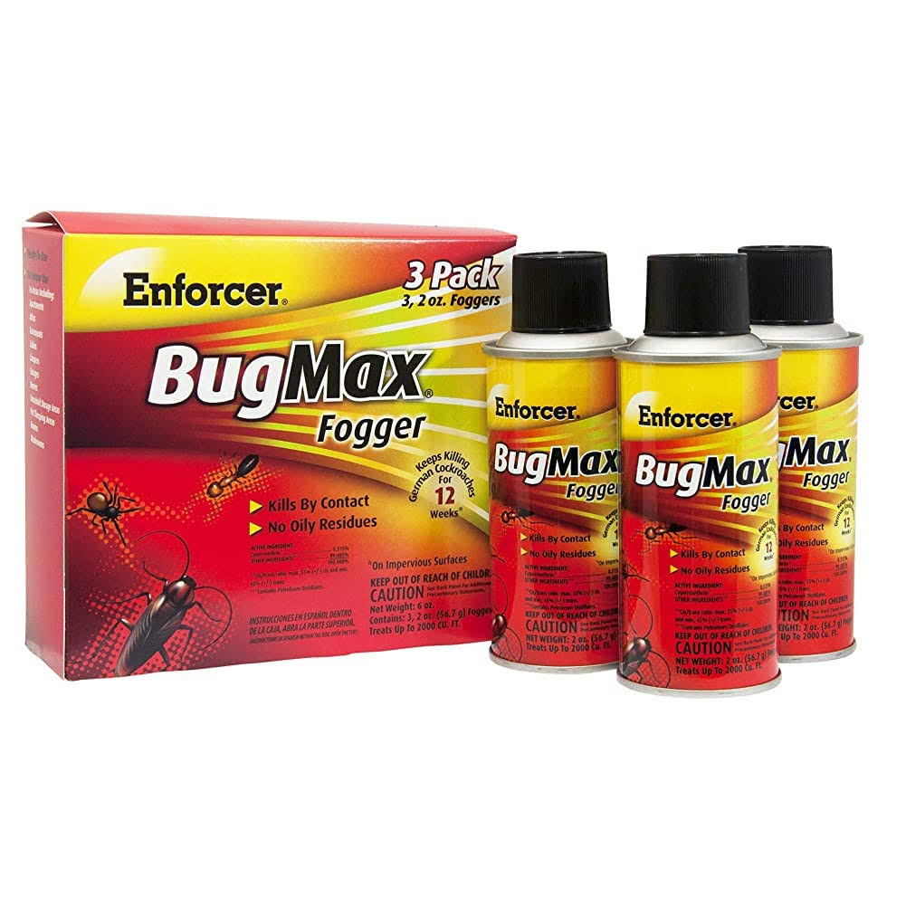 2 oz 4 Hour Fogger Value Pack Kills Roaches Fleas Ticks and Flies Only