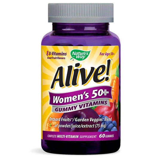 Alive! Multivitamin, Womens 50+ Gummy - 130 gummies