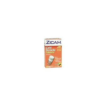 Zicam Cold Remedy Quick Dissolve Homeopathic Tablets Cherry 25 Each