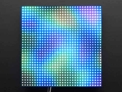 adafruit-32x32 RGB LED Matrix Panel - 4mm Pitch